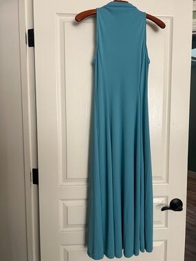 H&M Sleeveless Teal-Blue Maxi Dress
